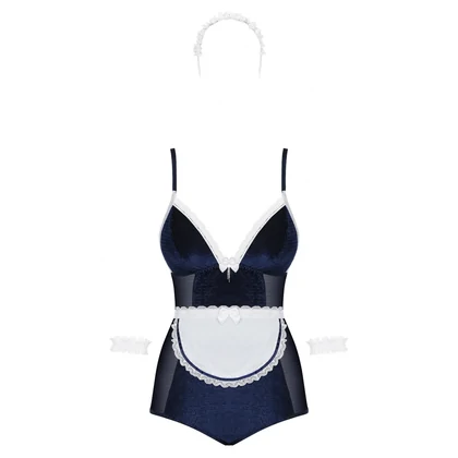 Body Obsessive Maid Albastru L-XL