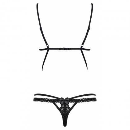 Body Obsessive Wonderia Negru S-M