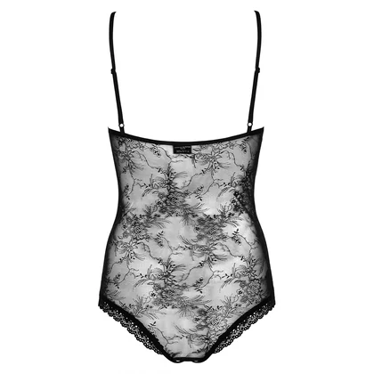 Bodysuit Cu Model Obsessive Slevika Negru 2XL