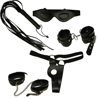 Bondage Kit Extreme Bad Kitty Negru