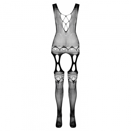 Catsuit Passion BS099 Negru S-L
