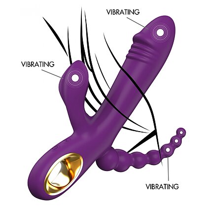 Caleona Triple Temptation ToyJoy 3 Motoare Mov