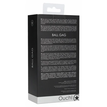 Căluș Cu Bilă Ouch Negru