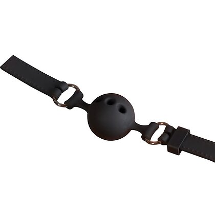 Căluș Din silicon Aerisit Bad Kitty 3,5 cm Reglabil Negru