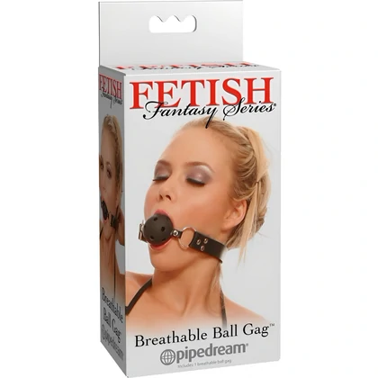 Căluș Sexual Breathable Ball Negru
