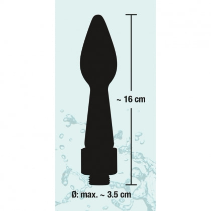 Cap Irigator Duș Anal Rear Splash Negru
