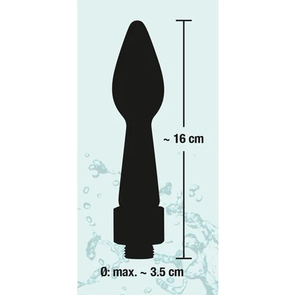 Cap Irigator Duș Anal Rear Splash Negru