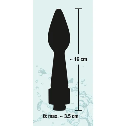 Cap Irigator Duș Anal Rear Splash Negru
