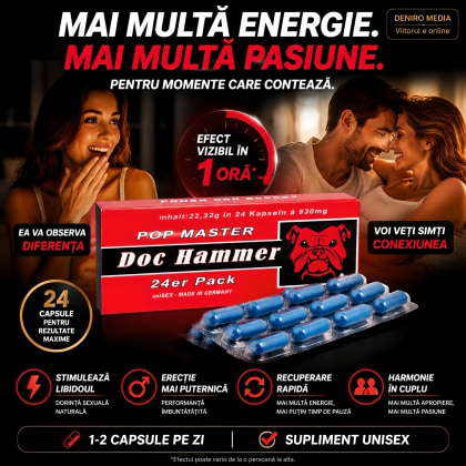 Capsule Doc Hammer Pop Master 24buc