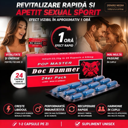 Capsule Doc Hammer Pop Master 24buc