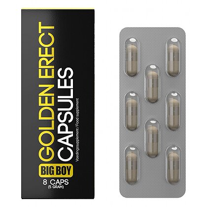 Capsule Erecție Gold Erect Big Boy 8buc