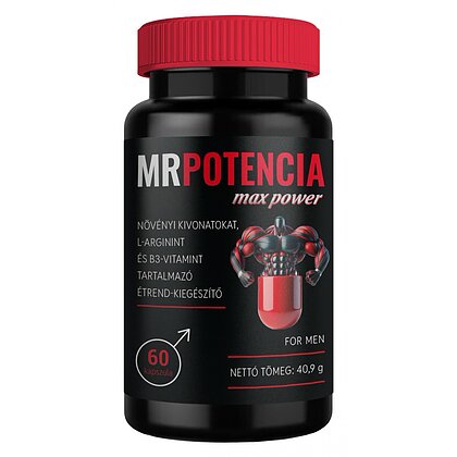 Capsule Erectie MrPotencia Max Power 60capsule