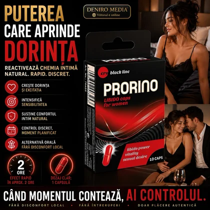 Capsule Ero Prorino Libido Pentru Femei 10buc