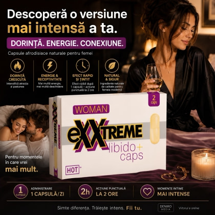 Capsule Pentru Femei eXXtreme Libido 2 capsule