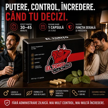 Capsule Potență El Torito 6capsule