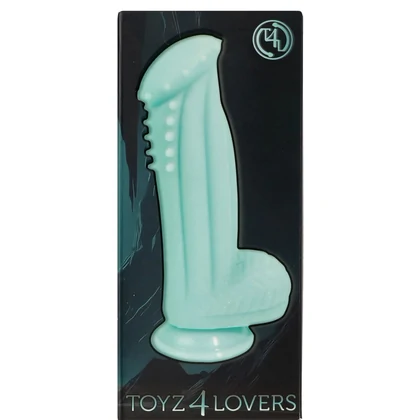 Captain Squirtino Dildo Monster Flexibil cu Ventuză Verde