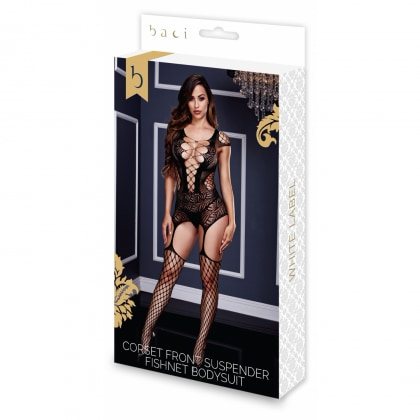Catsuit Baci Alexia Negru S-L