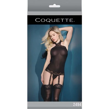 Catsuit Coquette Adaline Negru S-L
