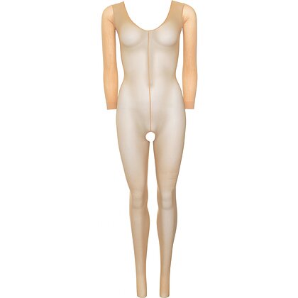 Catsuit Leg Avenue Long Sleeves Natural XS-L