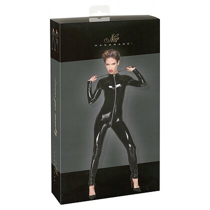 Catsuit Noir Handmade F188 Negru S