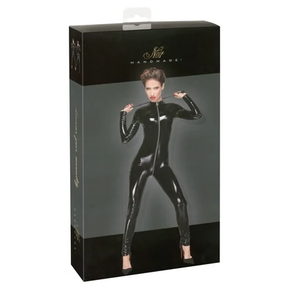 Catsuit Noir Handmade F188 Negru M