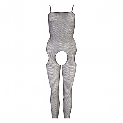 Catsuit No:Xqse Plasă Negru L-XL