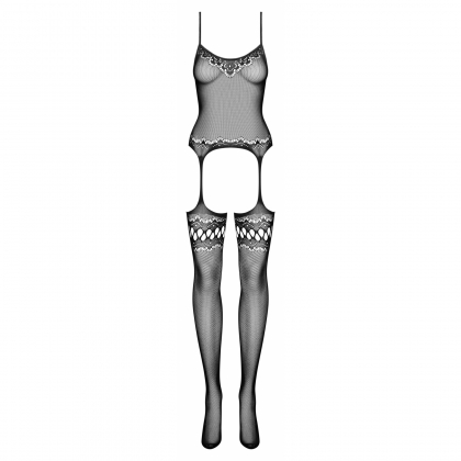 Catsuit Obsessive F214 Negru S-L