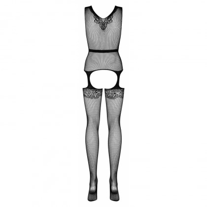 Catsuit Obsessive F217 Negru S-L
