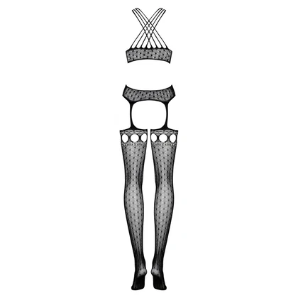 Catsuit Obsessive G313 Negru S-L