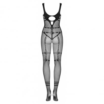 Catsuit Obsessive N123 Negru S-L