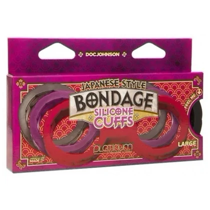 Cătușe Bondage Japanese Style Negru