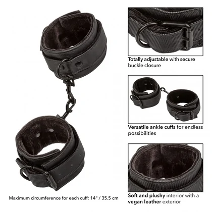 Cătușe Boundless Ankle Negru