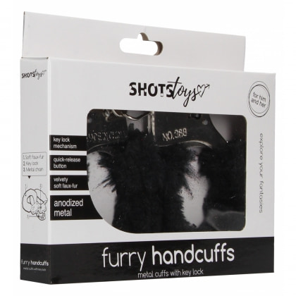 Cătușe Furry Fun Negru