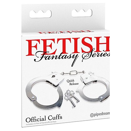 Cătușe Official Handcuffs Metal Argintiu