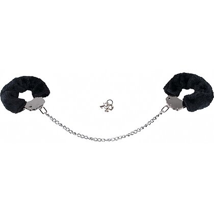 Cătușe Pufoase You2Toys Bigger Furry, Lanț 44 cm Negru