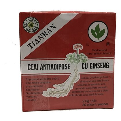 Ceai Antiadipos Cu Ginseng