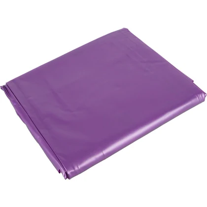 Cearceaf Vinil Mov Lucios 200x230cm — Protecție Compactă