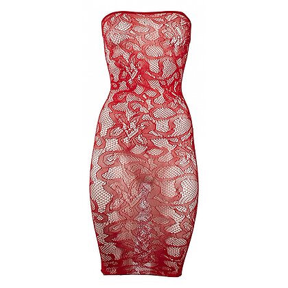 Chemise Le Desir Star Rhinestone Rosu XL-2XL