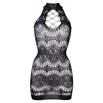 Chemise Le Désir Criss Cross Neck Negru S-L