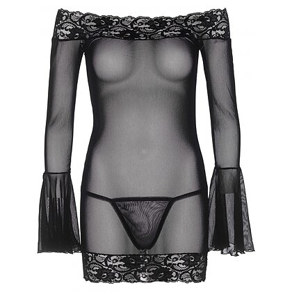 Chemise Leg Avenue Off The Shoulder Negru XS-L