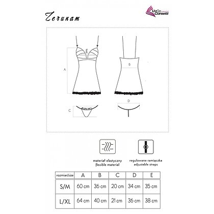 Chemise LivCo Zerunam Negru L-XL
