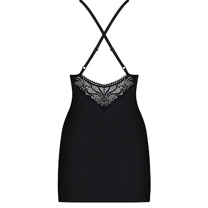 Chemise Obsessive 828-CHE Negru L-XL