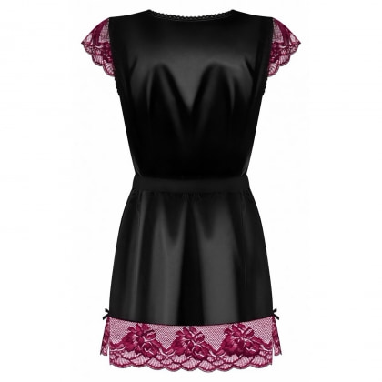 Chemise Obsessive 842-PEI Negru S-M