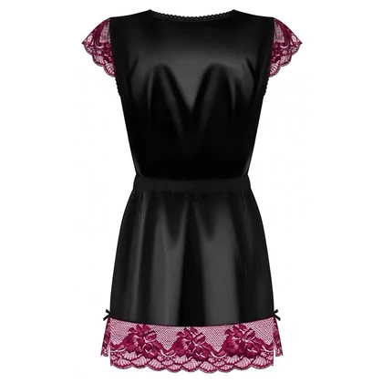 Chemise Obsessive 842-PEI Negru S-M