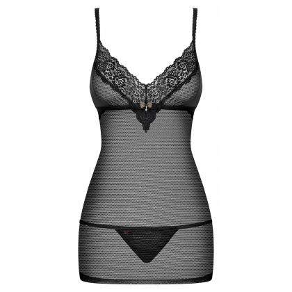 Chemise Obsessive 852-CHE Negru S-M