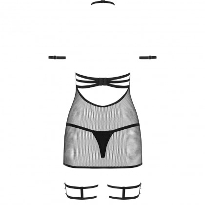 Chemise Obsessive 858-CHE Negru S-M