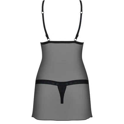 Chemise Obsessive 865-CHE Negru L-XL