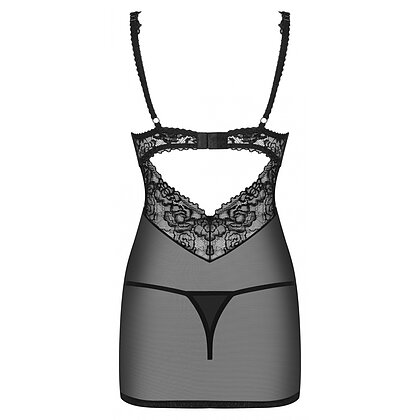 Chemise Obsessive 867-CHE Negru S-M