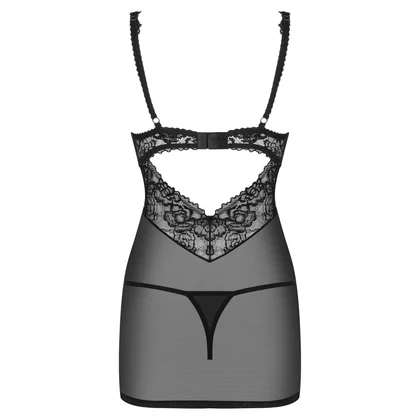 Chemise Obsessive 867-CHE Negru S-M