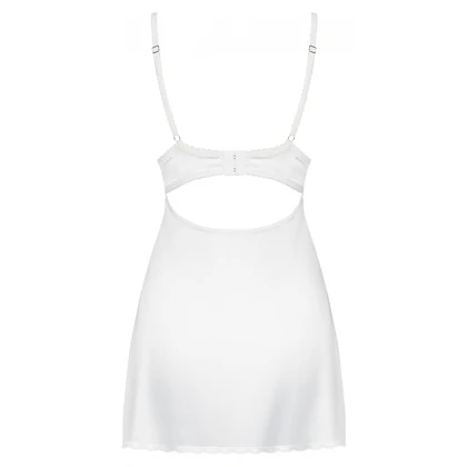Chemise Obsessive 871-CHE Alb S-M